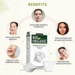 INDUS VALLEY Natural Kaolin Clay Powder | China clay - For Acne, Blackheads And For Glowing Skin 100g - Fast UK Delivery - Image 4