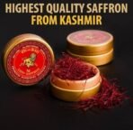 LION BRAND SAFFRON 1g Premium Kashmiri Mongra Saffron/Kesar (A+++ Grade) For Pregnant Women,Biryani,Beauty,Cooking&Sweets (Pack Of 1 (1Gm)) - Fast UK Delivery - Image 4