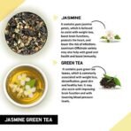 TEACURRY Jasmine Green Tea - 30 Tea Bags | Jasmine Tea for Weight Loss | 100% Natural Jasmine Tea Flowers | Jasmine Tea Helps in Skin Glow, Digestion, Joint Pain | Jasmine Tea Infusion - Fast UK Delivery - Image 3