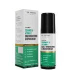 Dr. Sheth'S Ceramide Daily Brightening & Repair Cream With 1% Ceramide Complex, 5% Vitamin C, Cica & Amla | Daily Use Face Cream | Brightens & Repairs Skin | 30 G - Fast UK Delivery