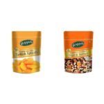 Happilo Fresh Premium Turkish Apricots, + Premium International Nuts And Berries, 200 Grams - Fast UK Delivery