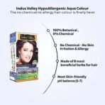 INDUS VALLEY Hypo Allergic Aqua Colour 100% Botanical Hair Colour, 30ml + 200g - Light Brown (Pack of 1) - Fast UK Delivery - Image 4