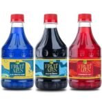 Dhampure Speciality Assorted Mocktail Syrup Mixer - Blue Curacao, Blueberry Wild & Pomegranate Salt Flavouring Syrup - 900Ml (3 X 300Ml) | Makes 12-15 Drinks Per Bottle - Fast UK Delivery - Image 2