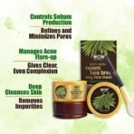 WOW Skin Science Anti-Acne Neem & Tea Tree Clay Face Mask for Refreshing & Refining Acne Prone Skin - For All Skin Types - No Parabens, Sulphate & Mineral Oil, 200 ml - Fast UK Delivery - Image 5