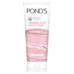 POND'S Bright Beauty Mineral Clay Vitamin B3, 4X Oil Absorbing, Brightening, For Oil Free Instant Glow, Face Wash 90 g - Fast UK Delivery