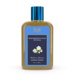 Blue Nectar Exfoliating Body Wash & Scrub for Rough & Bumpy Skin | Madurai Jasmine Tan Removal Body Scrub for Women & Men (10 herbs, 250ml) - Fast UK Delivery