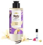Plum BodyLovin' Vanilla Vibes Body Oil (100 ml)&Plum Women's Body Lovin' Hawaiian Rumba Eau De Parfum Long Lasting Scent Mini Perfume, 15ml - Fast UK Delivery
