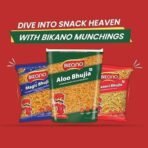 Bikano Aloo Bhujia | Crunchy Texture | 1kg pack | All time favourite Indian Namkeen - Fast UK Delivery - Image 6