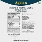 Abbie's White Distilled Vinegar 1419 ml (473 ml X 3 units) Product of USA With 5% Acidity | Zero Fat | Perfect For Cooking , Salad Dressing , Greater for making flavorful drinks , Cleaning Purpose and more - Fast UK Delivery - Image 6