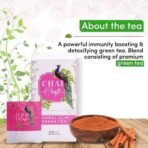 Chai Craft Herbal Slim Green Tea (25 Teabags) | Helps In Weight Management & Detoxification | Detoxifying Herbal Tea - Fast UK Delivery - Image 5