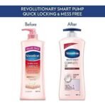 Vaseline Healthy Bright Complete 10 Body Lotion, Anti- Ageing Lotion With Vitamin B3, Aha, Pro-Retinol, 400 ml - Fast UK Delivery - Image 7