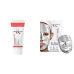 O3+ D-Tan Radiance Face Wash With Vitamin C Glowing Skin and Deep Cleanses and Unifies Skin Tone 60gm & O3+ Power Foil D-Tan Face sheet mask for Skin Brightening Face Mask 20 ml Combo - Fast UK Delivery