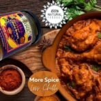 Rooted Peepul - Butter Chicken Masala Powder An Authentic Recipe From The Streets Of Delhi - Perfect Blend of 28 Pure Premium Spices - No MSG, No Preservatives, No Artificial Colour or Flavour - 75g - Fast UK Delivery - Image 7