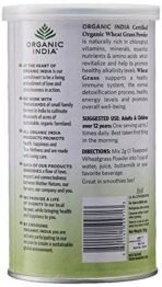 Organic India Wheat Grass - 100 g, Boost Stamina powder - Image 4