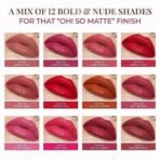 Just Herbs Ultra Matte Bullet Lipstick for Women 4 g (Naughty Nutmeg) & Just Herbs Ultra Matte Bullet Lipstick for Women 4 g (Bold Espresso) Combo - Fast UK Delivery - Image 5