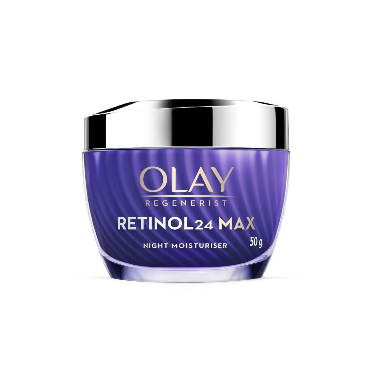 uk51zA3R5Z6RL-1-1.jpg Olay Retinol24 Max Night Cream l Visibly Reduces Fine Lines in 7 Nights | Max Repair, Max Hydration l No Redness or Irritation | Fragrance Free l Normal, Oily, Dry and Combination Skin l 50g - Fast UK Delivery - Image 1