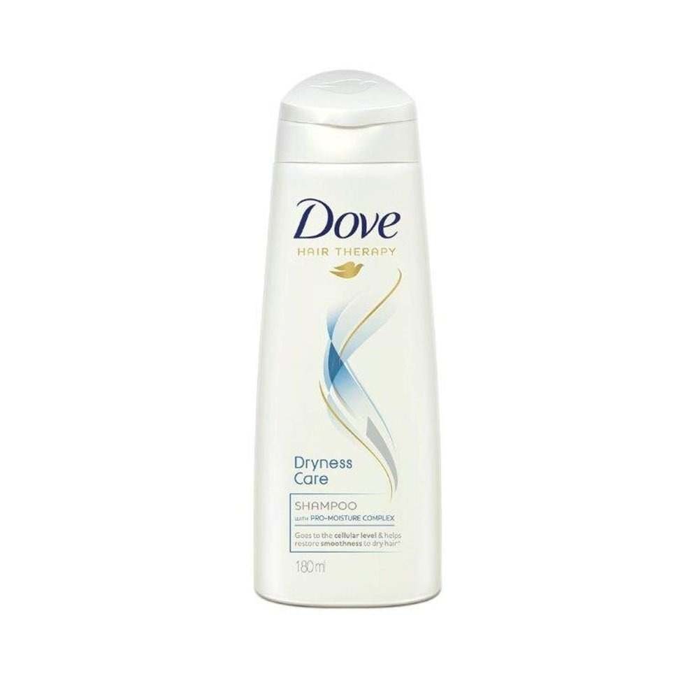 uk51zCukkIo6L-1-1.jpg Dove Dryness Care Shampoo, 180ml - Fast UK Delivery - Image 1