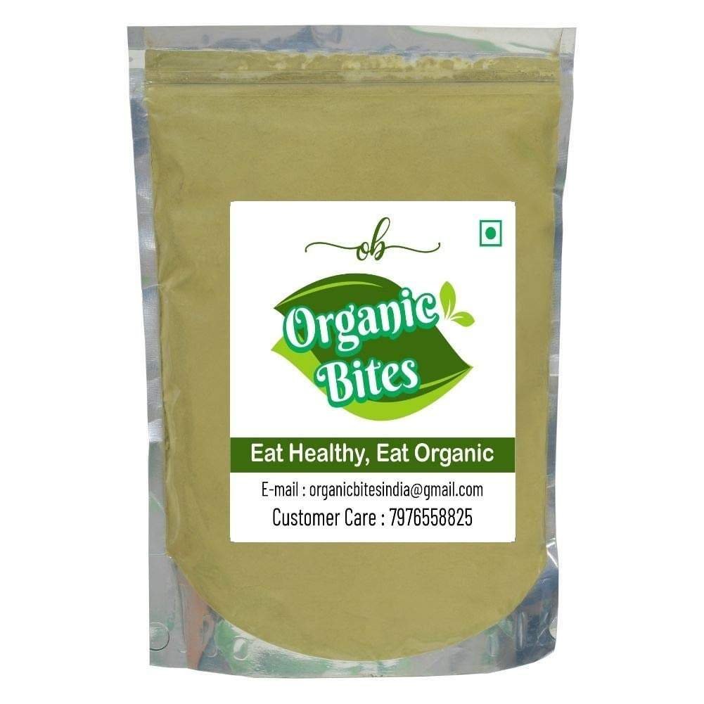 uk51zDbxwk1HL-1-1.jpg Organic Bites Baelpatra Powder (Aegal marmelos) Bel Patra Powder -100 gm - Fast UK Delivery - Image 1