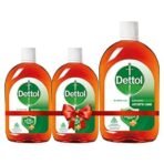 Dettol Antiseptic Disinfectant liquid 550ml Each (Pack of 2) and Dettol Antiseptic Disinfectant liquid 1000ml for First aid, Surface Cleaning and Personal Hygiene - Fast UK Delivery - Image 2