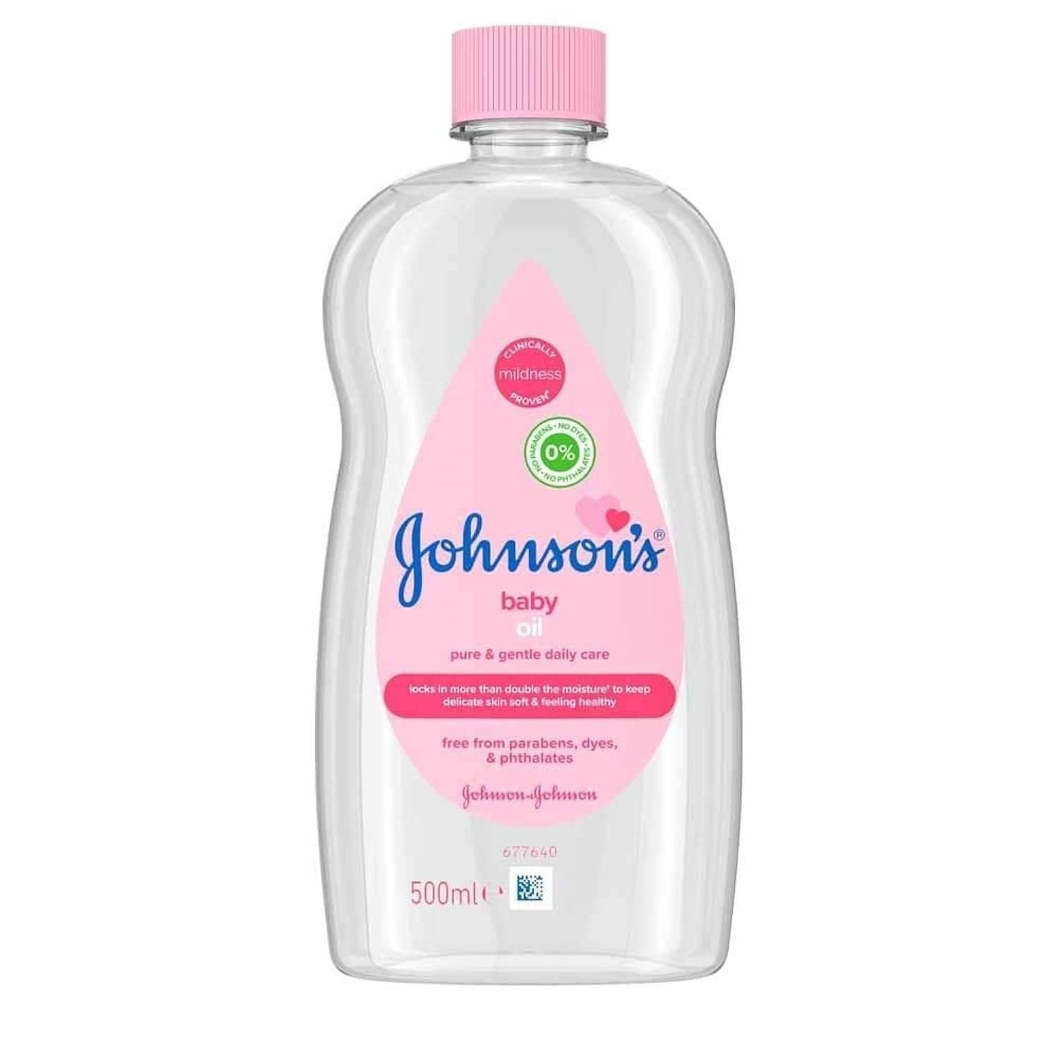uk51zGN0DzBL-1.jpg Johnson's Baby Oil (500ml, Pink) - Fast UK Delivery - Image 1