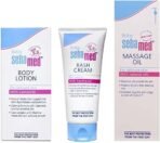 Sebamed Baby Massage Oil 150ml & Baby Body Lotion 100 ml|Ph 5.5|Camomile & Allantoin| Dermatalogically tested| Sensitive skin & Baby Rash Cream 100ml |Ph 5.5|Panthenol & Allantoin - Fast UK Delivery - Image 2