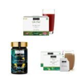 Kapiva Skin Foods Glow Mix (30 Sachets) & Kapiva Shilajit Gold 60 Capsules & Kapiva Get Slim Mix (Powder)150 gms - Fast UK Delivery