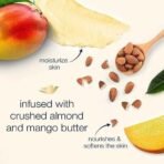 Dove Exfoliating Body Polish Scrub for Dry Skin with Crushed Almond and Mango Butter, Gently Exfoliates and Moisturizes to Reveal Instantly Soft, Smooth & Healthy Skin, Naturally Derived Ingredients, Sulfate-Free, Fruity Scent, 298g - Fast UK Delivery - Image 5