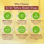 Sri Sri TATTVA shuddhta ka naam Shakti Drops - Ayurvedic Immunity Booster for Adults & Kids - Natural Drops for Strength & Stamina - Relief from Cough, Cold & Sore Throat - 10ml (Pack of 1) - Fast UK Delivery - Image 6