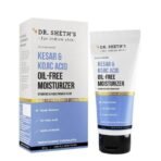 Dr. Sheth's Kesar & Kojic Acid Oil-Free Moisturizer | Lightweight Gel Cream Texture | Brightening & Hydrating | Fades pigmentation | For Men & Women | 50g - Fast UK Delivery