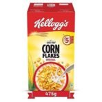 Kellogg's Chocos Fills, Double Chocolaty, Multigrain, High in Protein & B Vitamins, 0% Maida 250g + Corn Flakes Original, High in Iron and B Group Vitamins, Breakfast Cereals, 475g Pack - Fast UK Delivery - Image 6