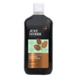 Just Herbs Deep Cleansing Cooling Body Wash with Mint and Activated Charcoal for Men and Women 300 ml - Fast UK Delivery