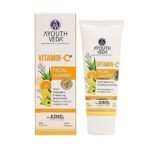 Ayouthveda Vitamin-C Facial Cleanser With Lemon & Rose Extracts, Removes Impurities 100gm - Fast UK Delivery - Image 2
