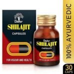 Dabur Shilajit Ayurvedic Capsules - 30 capsules | Pure Shilajit With Antifatigue , Anti Inflammatory Benefits | For Vigour & Strength | Immunity Booster | Ayurvedic Health Tonic - Fast UK Delivery - Image 3