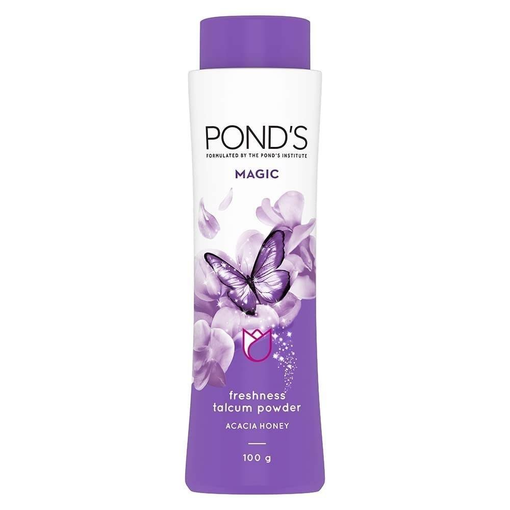 uk51zh94gAZL-1.jpg POND'S Magic Freshness Talc with Acacia Honey|| 100 g - Fast UK Delivery - Image 1