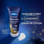 Vaseline Gluta-Hya Overnight Radiance, Serum-In-Lotion, Boosted With Amino Peptide, 200ml - Fast UK Delivery - Image 4