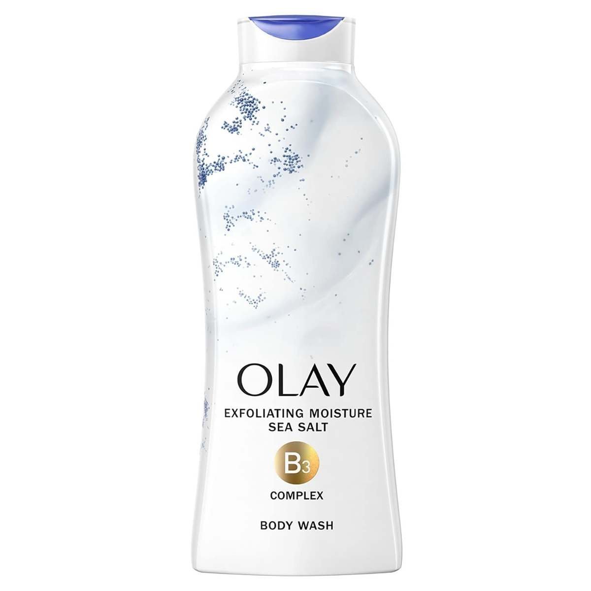uk51zsfjf75BS-1-1.jpg Olay Body Wash Daily Exfoliating, White, 650 mL (22 FL OZ) - Fast UK Delivery - Image 1