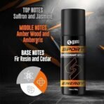 Beardo Sport Energy Deodorant Spray 150Ml | Body Spray Perfume For Men | Deo For Men | Fresh Long-Lasting | Christmas gift for men | Gift For Friends | Gift for men - Fast UK Delivery - Image 4