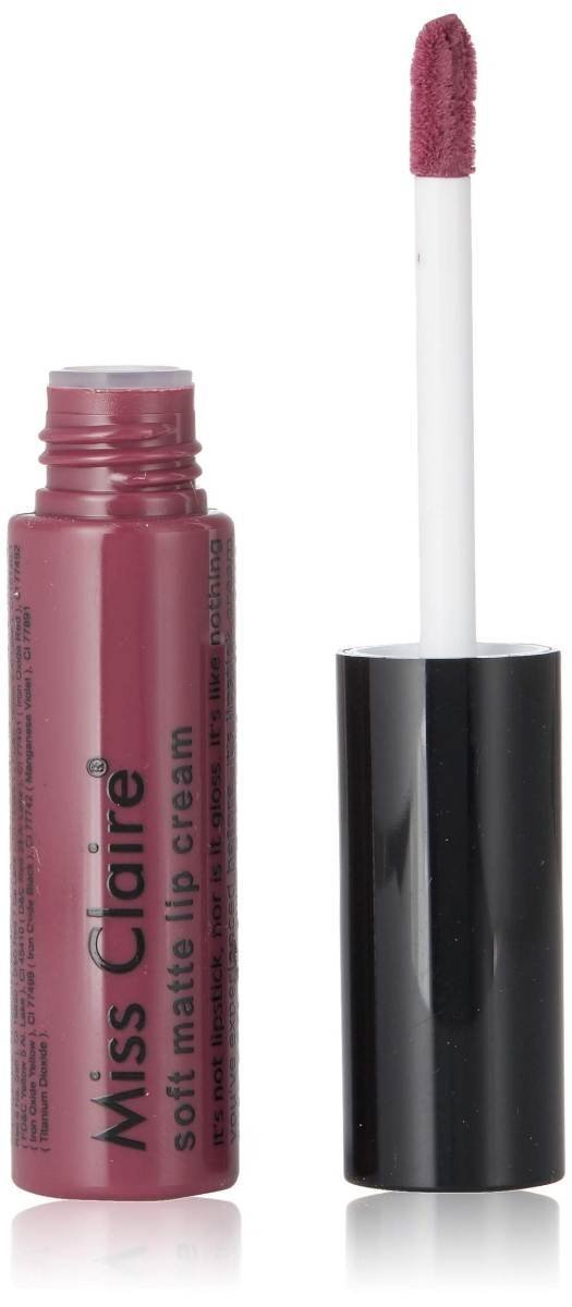 uk61-7LkmhM1L-1-1.jpg Miss Claire Soft Matte Lip Cream 62, Brown, 6.5 Grams - Fast UK Delivery - Image 1