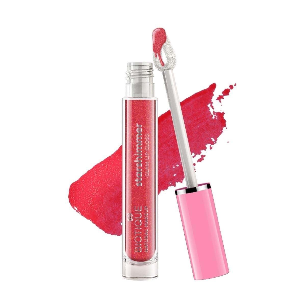 uk61-9SrhAD1L-1-1.jpg Biotique Natural Makeup Starshimmer Glam Lipgloss, Butterfly Wings - Fast UK Delivery - Image 1