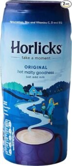 Horlicks Original Hot Malted Drink High In Calcium, Zinc and Vitamins, C, D Just Add Milk 400g (UK) - Fast UK Delivery
