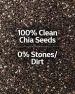True Elements Chia Seeds 150g - Non-GMO and Fibre Rich Seeds | Omega-3 rich Seeds for Eating | Healthy Snacks | Best for Weight Management - Fast UK Delivery - Image 3