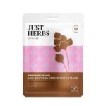 Just Herbs Sheet Mask for Glowing Skin Serum Masks, 20g - Fast UK Delivery