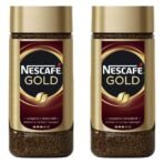 Nescafe Gold, 2 X 95 Grams - Granule, Gold, Glass Bottle - Fast UK Delivery