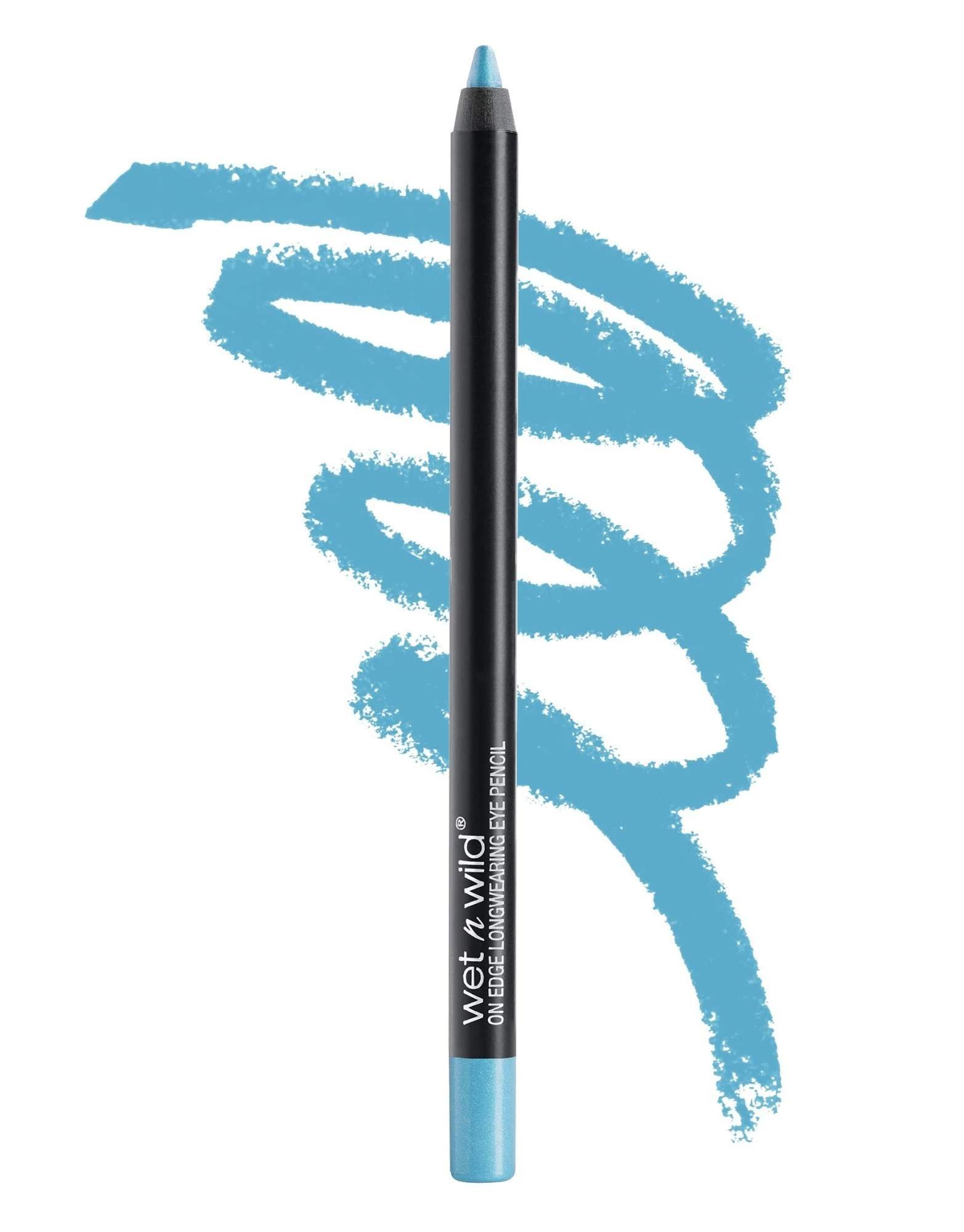 uk610RtDk4i3L-1-1.jpg wet n wild Eyeliner Pencil On Edge Longwearing Matte Eye Liner, Long Lasting, Smudge Proof, Fade Resistant, Highly Pigmented, Creamy Smooth Soft Gliding, Blue Sapphire Ice - Fast UK Delivery - Image 1