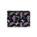 Colorbar Safari Small Flat Pouch II Large Main Compartment with Flexible Strap to Securely Hold Documents/Device II Outer Material Velvet Polyester II Inner Material Polyester - Fast UK Delivery