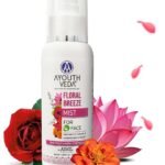 Ayouthveda Floral Breeze Face & Body Mist For Men & Women | Hydrates & Refreshes the Skin | Also Work As Makeup Setter |Free From Harsh chemicals | (Pack Of 1-100ml) - Fast UK Delivery