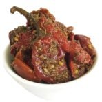 Organic Bites Rajasthani (Marwari) Athana Mirichi Red (Red Chilli Pickle) Lal mirchi Achar -800 gm - Fast UK Delivery