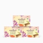 Moha: Kesar Chandan Soap | Grade 1 | 100g X 3 = 300gm - Fast UK Delivery