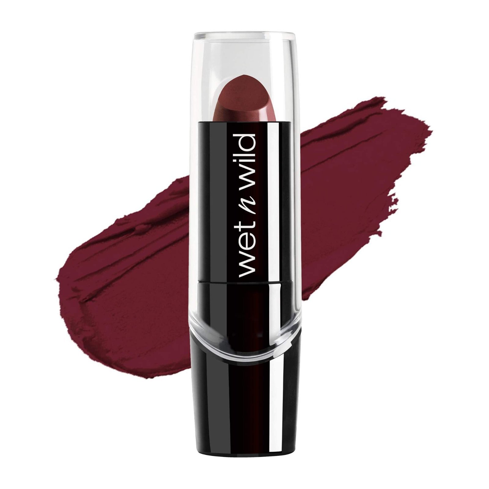 uk610pyLrWhL-1.jpg wet n wild Silk Finish Lip Stick, Dark Wine, 0.13 Ounce by Wet 'n Wild - Fast UK Delivery - Image 1