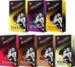 KamaSutra Fantasy Pack With Exciting Flavours Condom (Pack of 7, 70S) - Fast UK Delivery